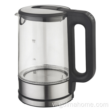 Ấm đun nước trà cà phê 1,5L 1,7L với nhiệt kế Làm nóng nhanh Ấm đun nước nóng bằng điện